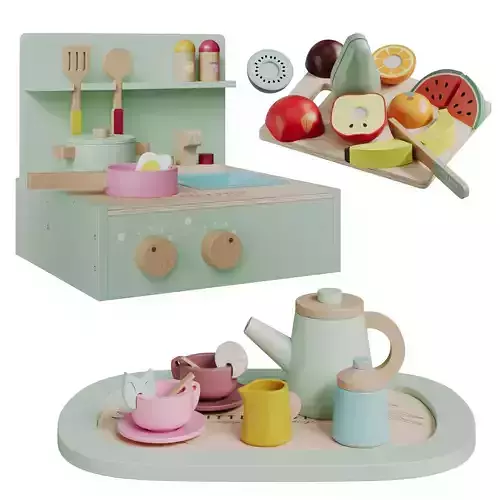 Little Dutch Wooden Toy Set