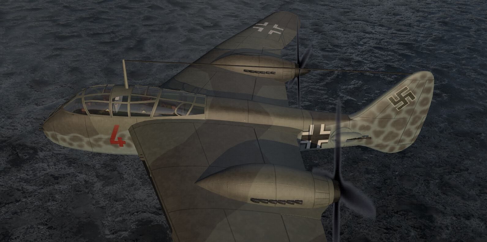 Messerschmitt Me-265 3D model_9