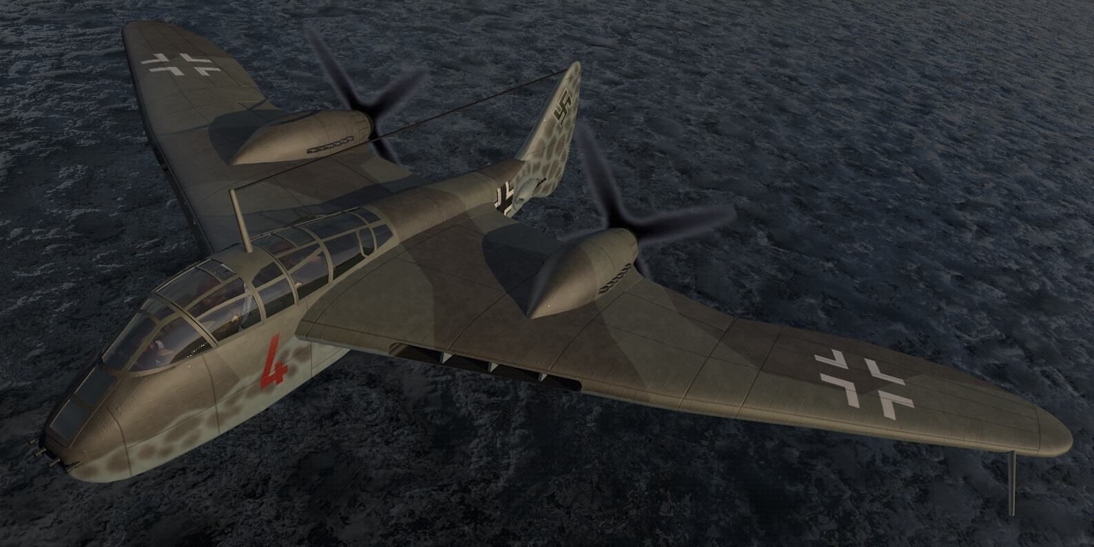 Messerschmitt Me-265 3D model_10