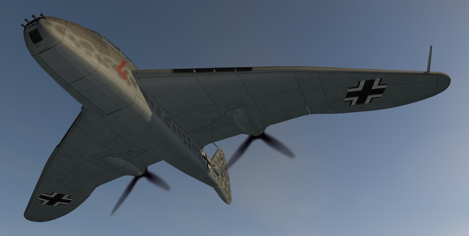 Messerschmitt Me-265 3D model_11