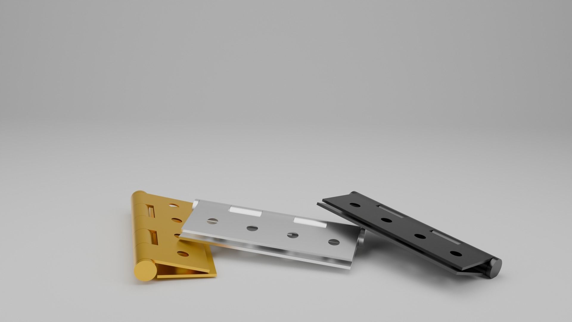 Hinges 3D model_3