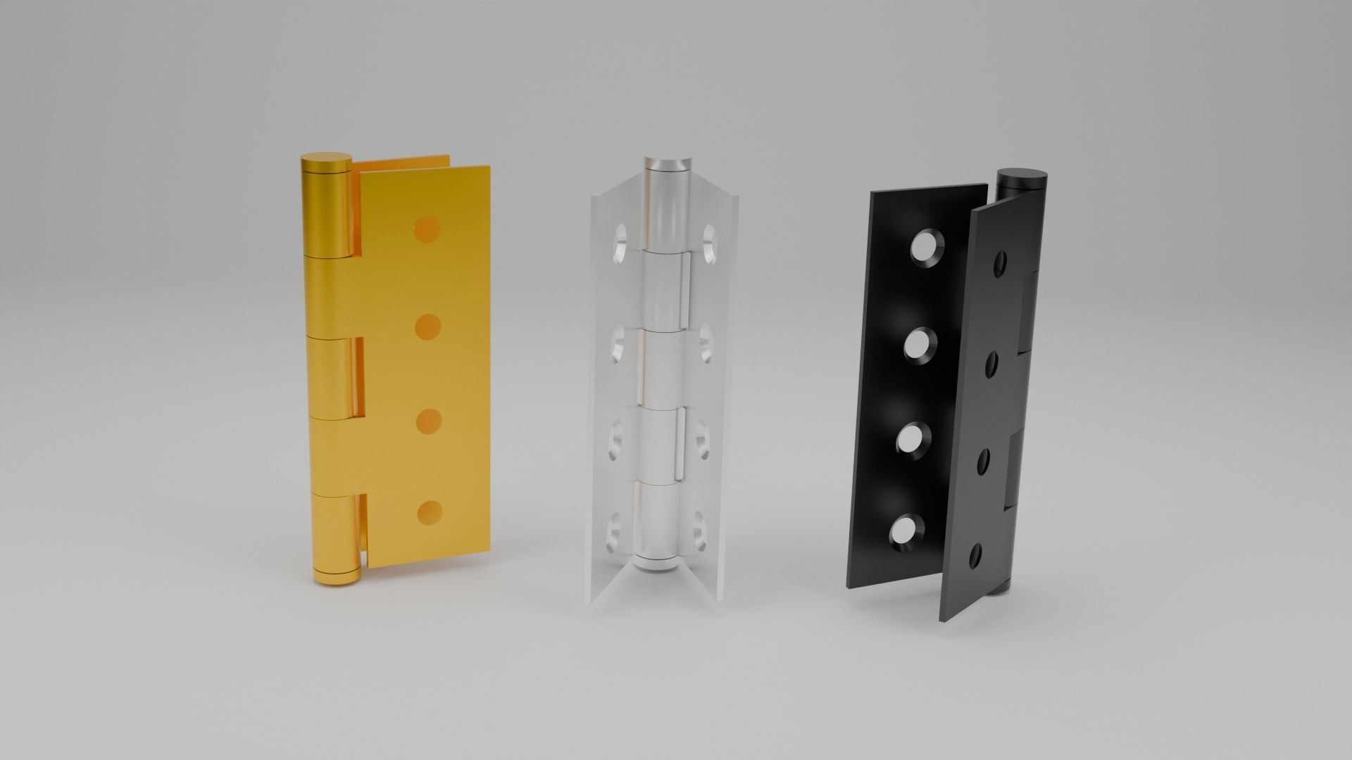 Hinges 3D model_1