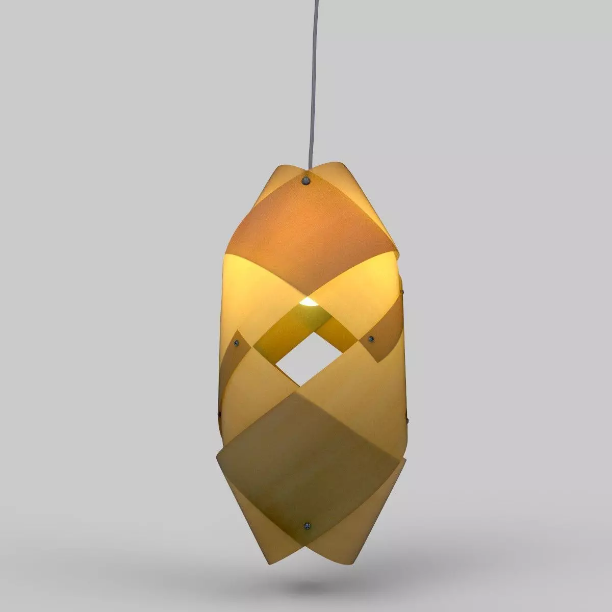Modern Hanging lamp-PBR 3D model