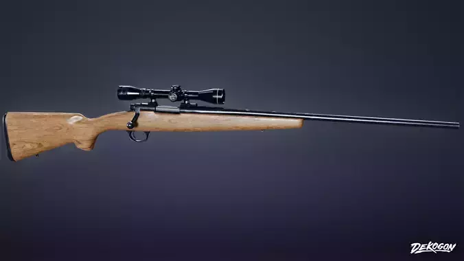 SAFE HOUSE - Rifle 02 - LOW POLY AND NANITE