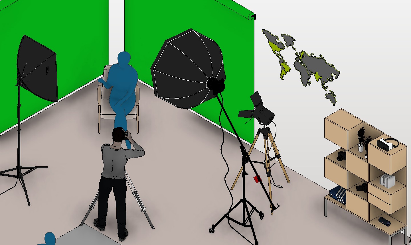 PHOTO STUDIO REVIT PHOTO STUDIO REVIT RFA 3D model_6