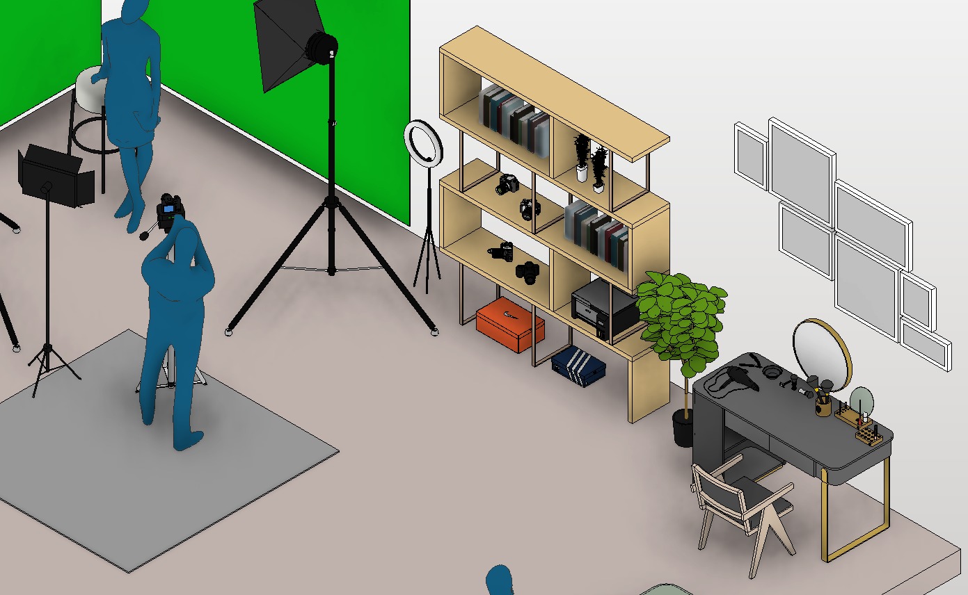 PHOTO STUDIO REVIT PHOTO STUDIO REVIT RFA 3D model_3