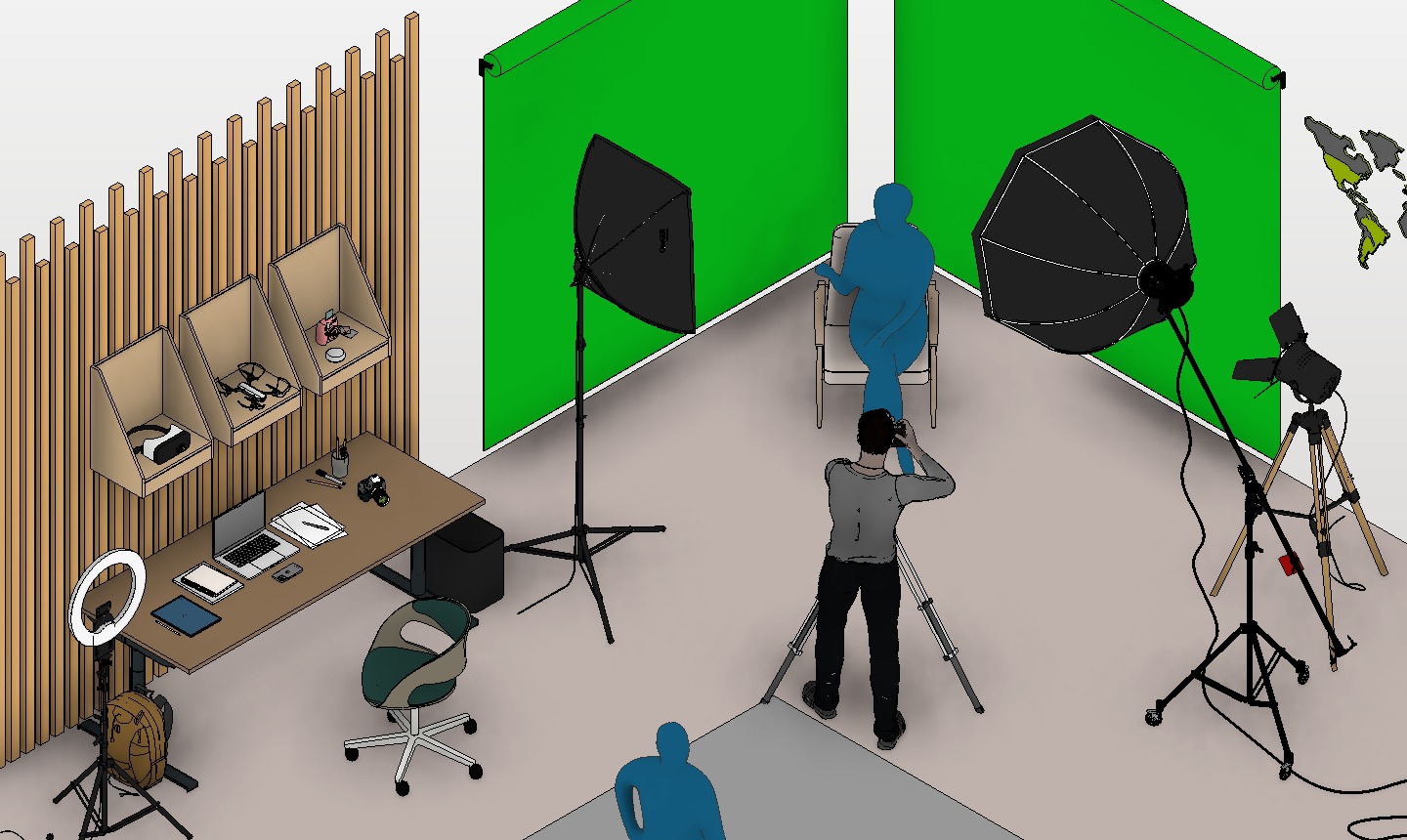 PHOTO STUDIO REVIT PHOTO STUDIO REVIT RFA 3D model_4