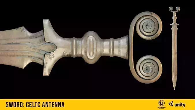 Celtic Antenna Sword