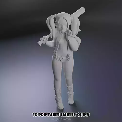 Stylized Harley Quinn