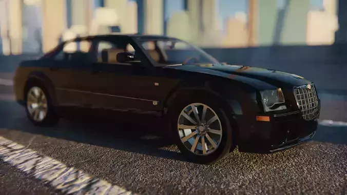 Chrysler 300C Sedan 2009  3D model