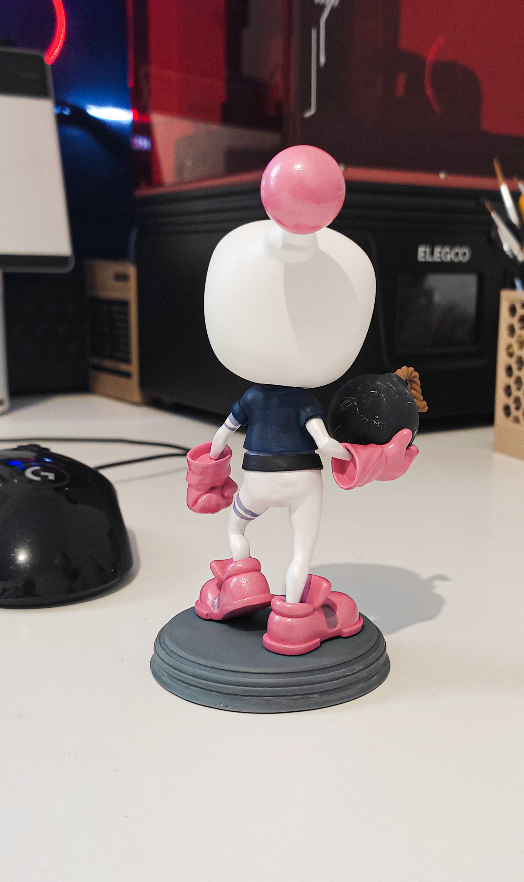 Bomberman 3D print model_2