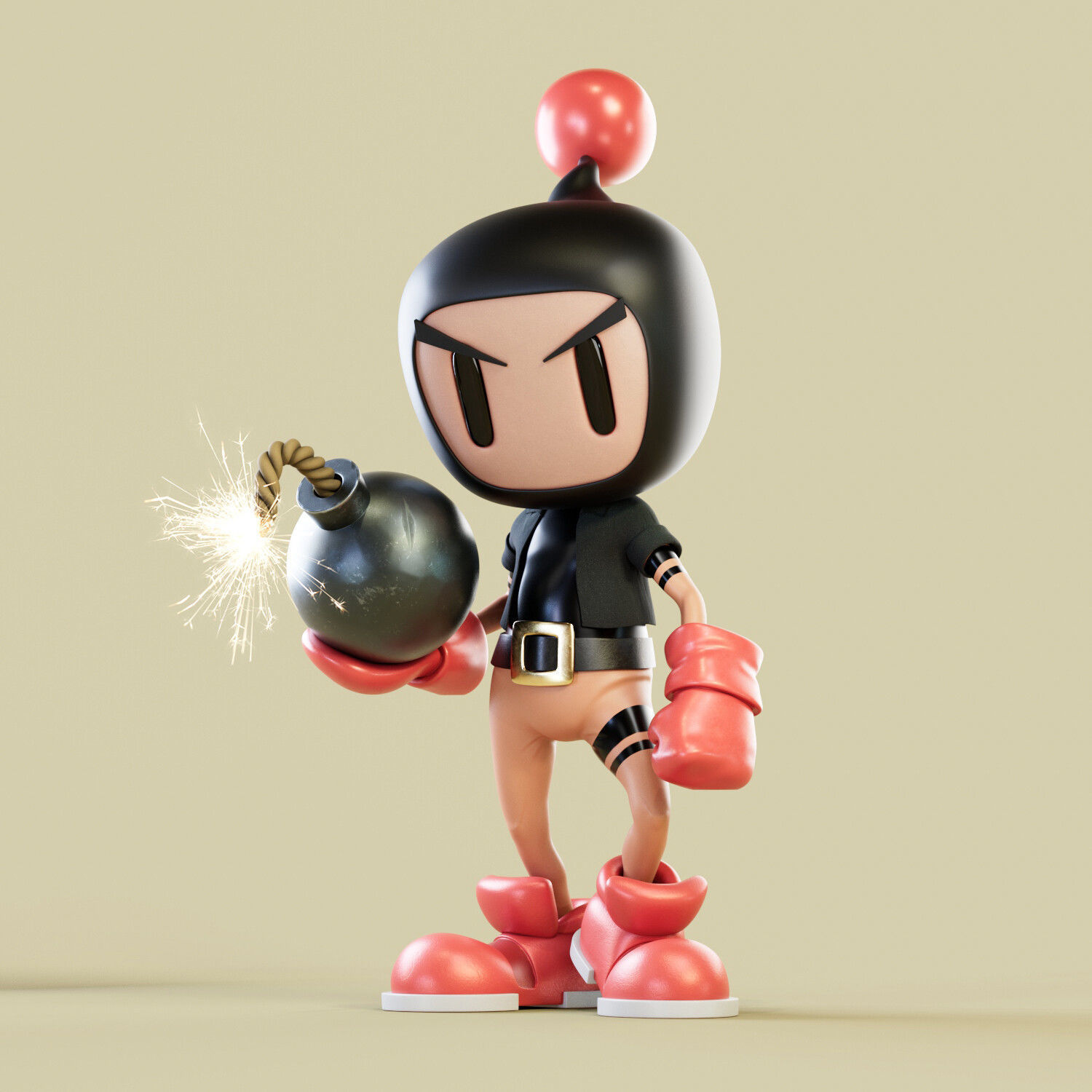 Bomberman 3D print model_5