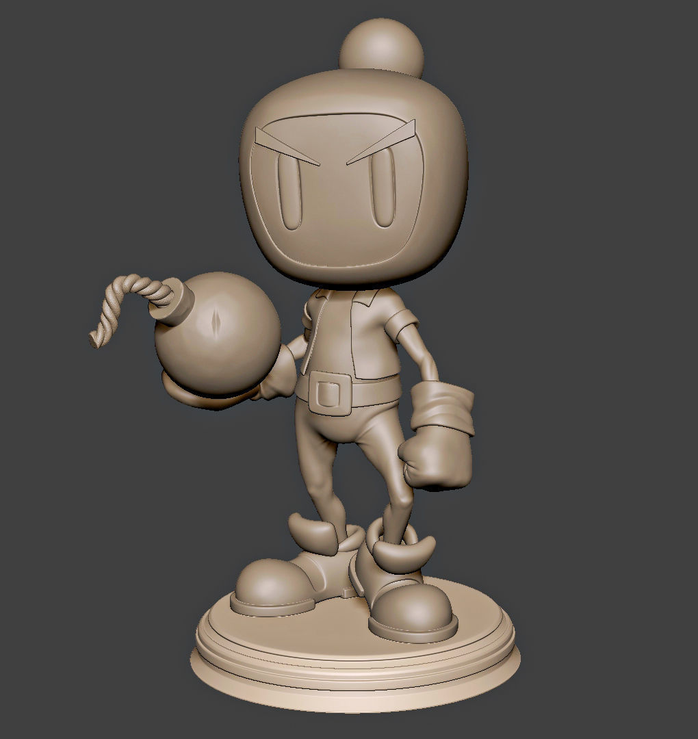 Bomberman 3D print model_4