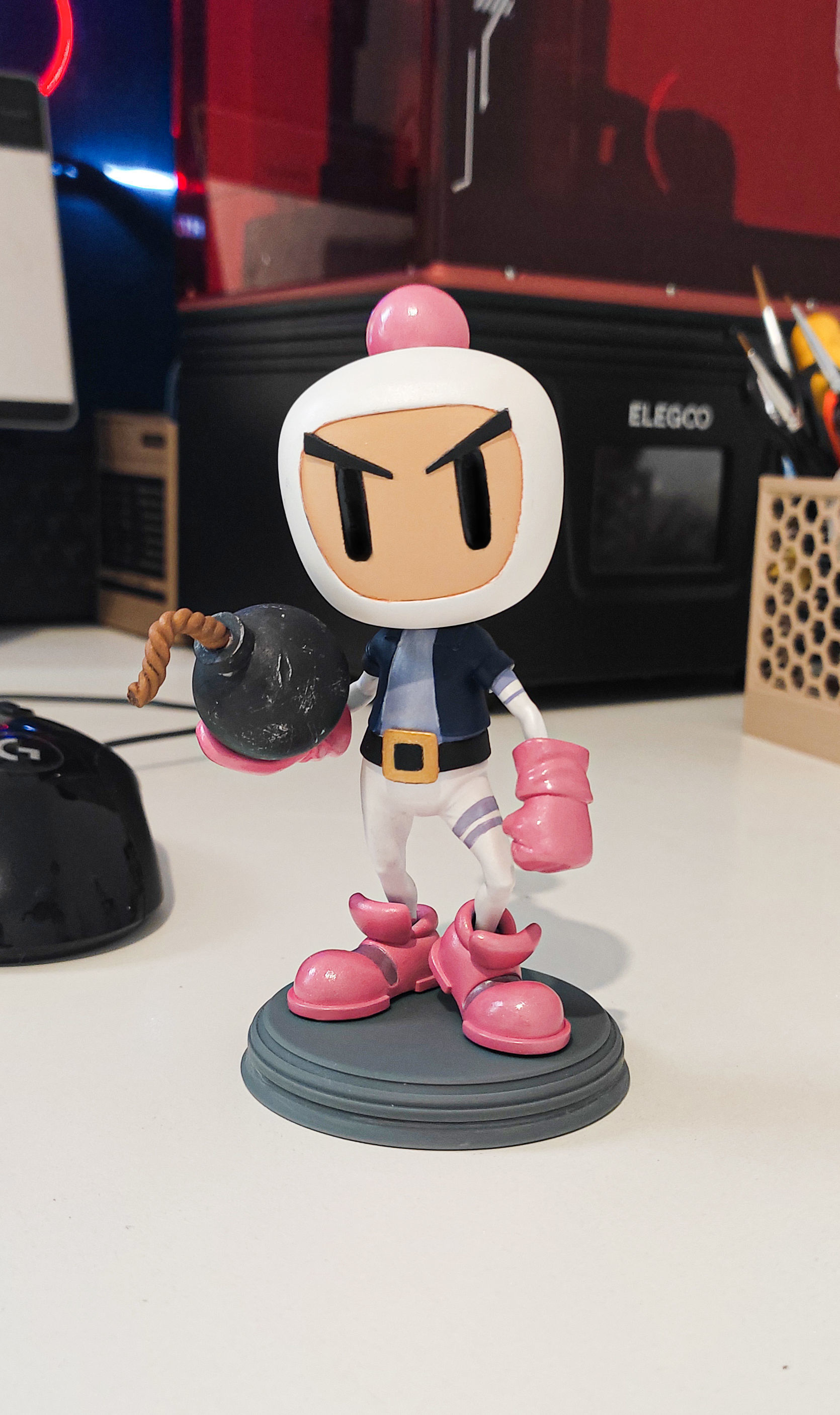 Bomberman 3D print model_1