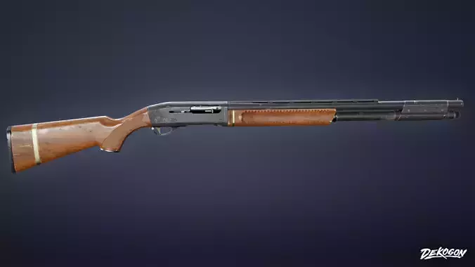 SAFE HOUSE - Shotgun 01 - LOW POLY AND NANITE