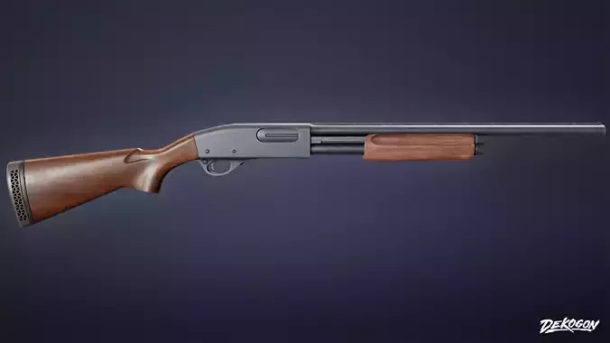 SAFE HOUSE - Shotgun 04 - LOW POLY AND NANITE