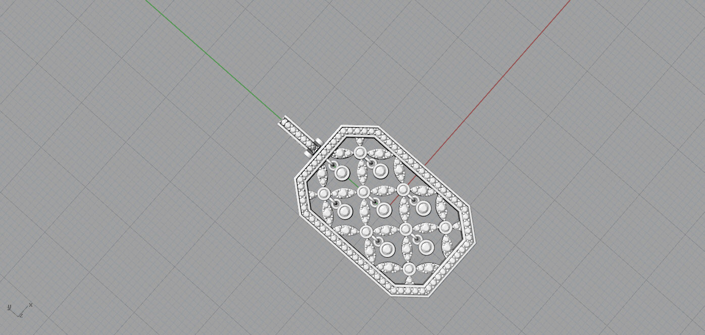 Pendant  3D print model_10