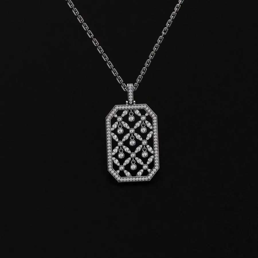 Pendant  3D print model_0