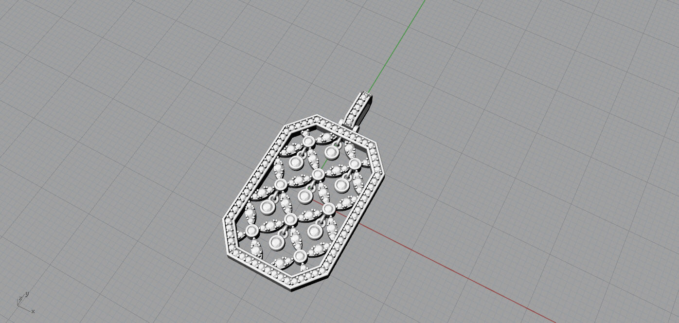 Pendant  3D print model_5