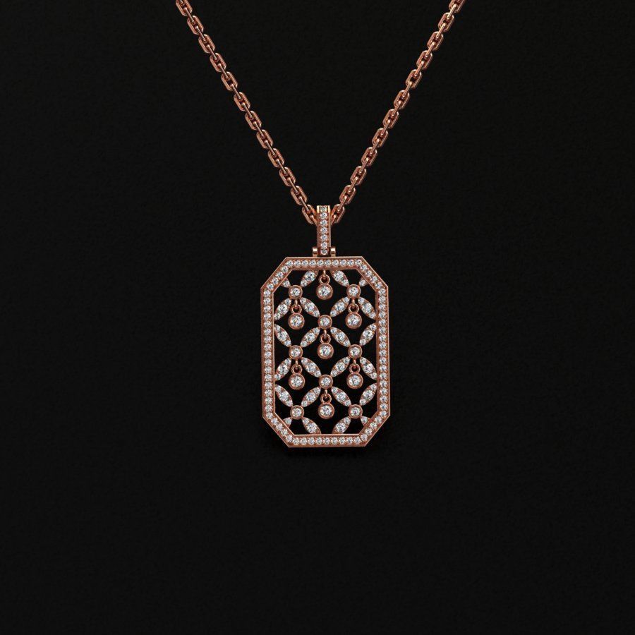 Pendant  3D print model_2