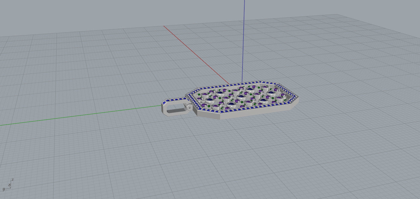 Pendant  3D print model_13