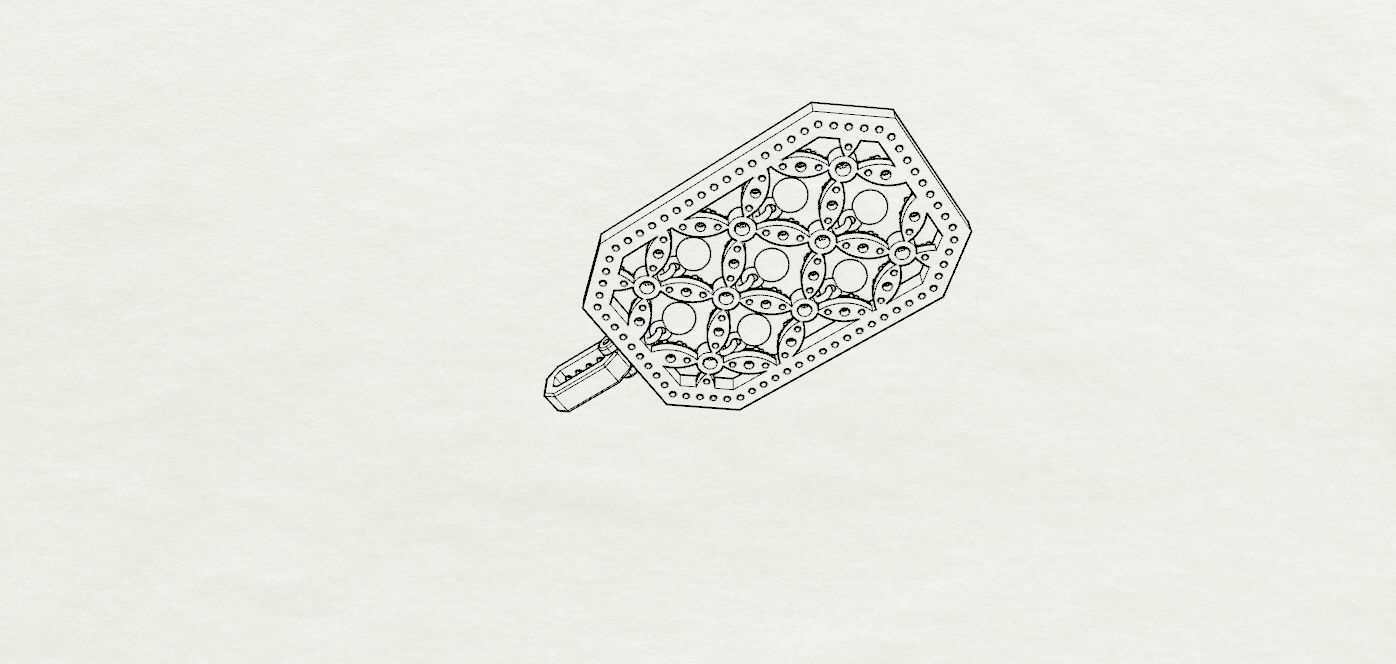 Pendant  3D print model_16