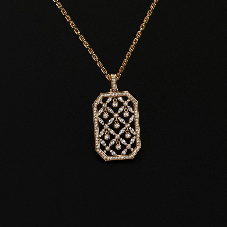 Pendant  3D print model_1