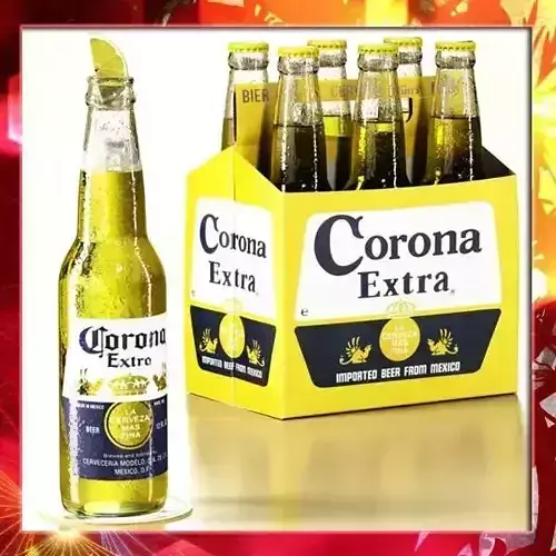 Corona Beer Bottle - 6 Pack 3D model
