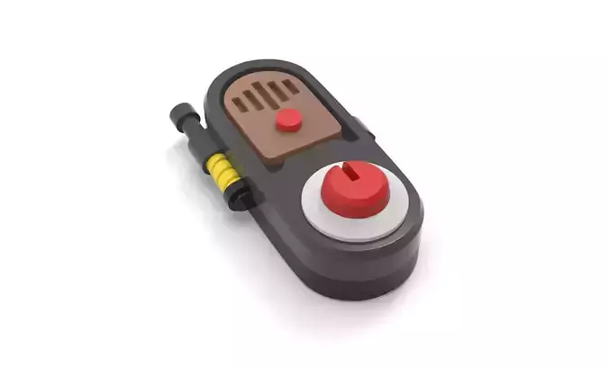 Radio  - Stun Rig from Outlast - Keychain 3D print model