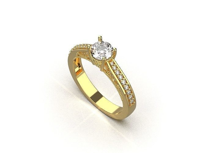 ring code  386 3D print model