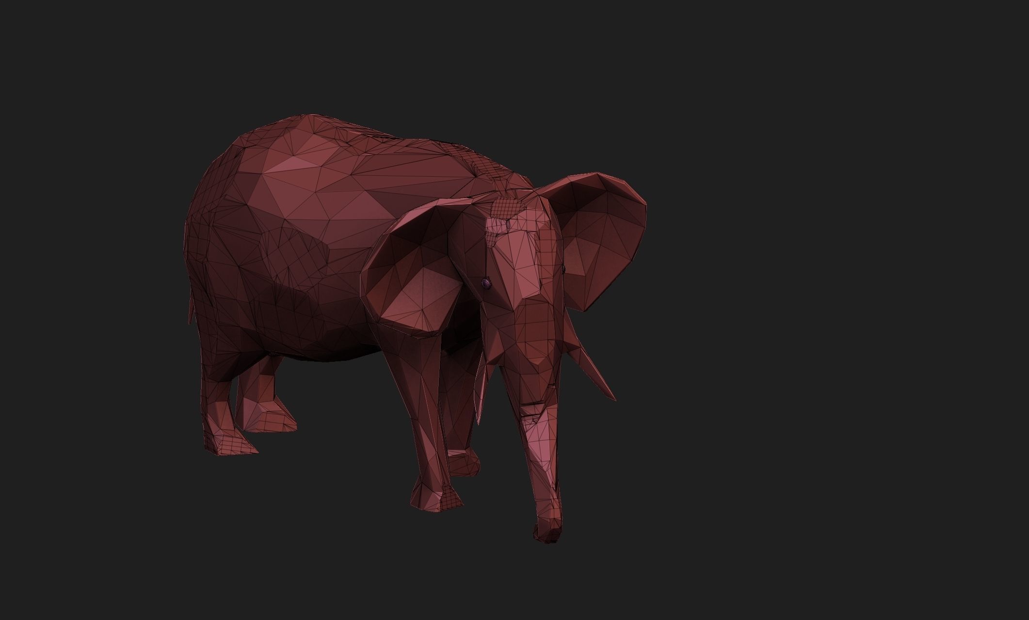 elephant 3D print model_2