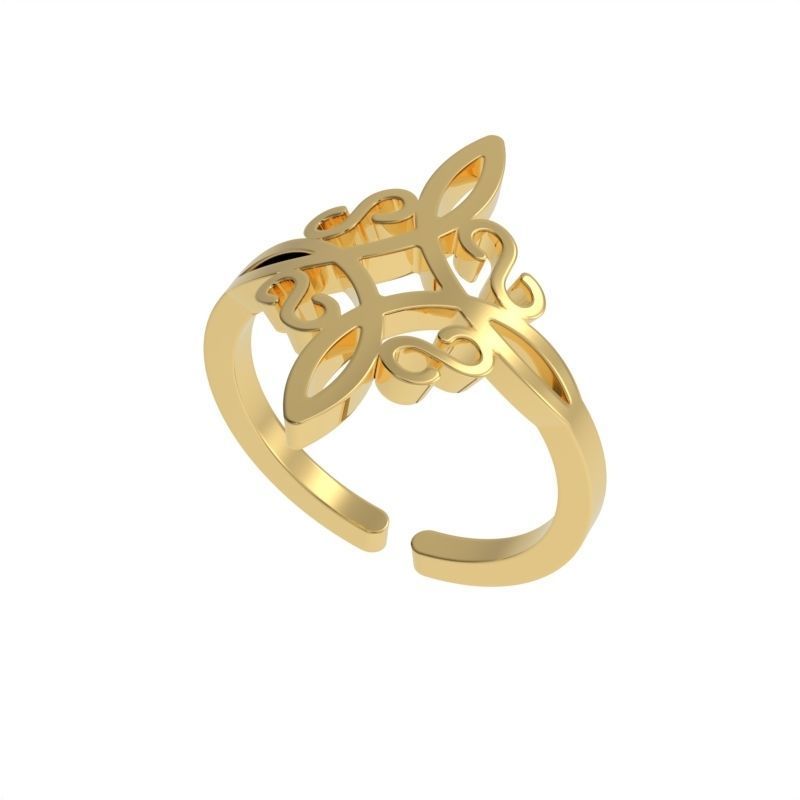Patterned ring 3D print model_15
