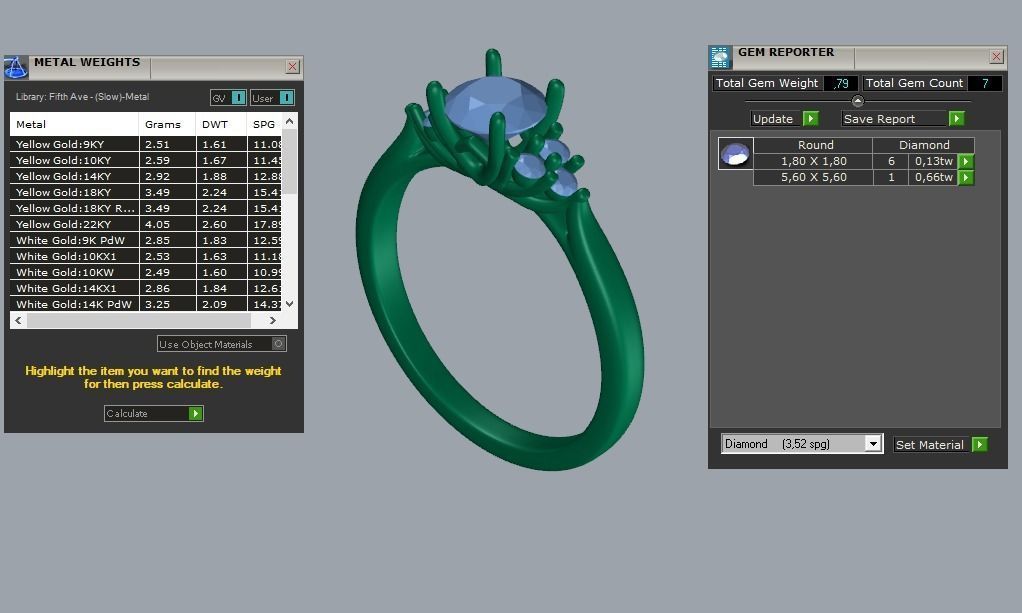 ring code 463 3D print model_2