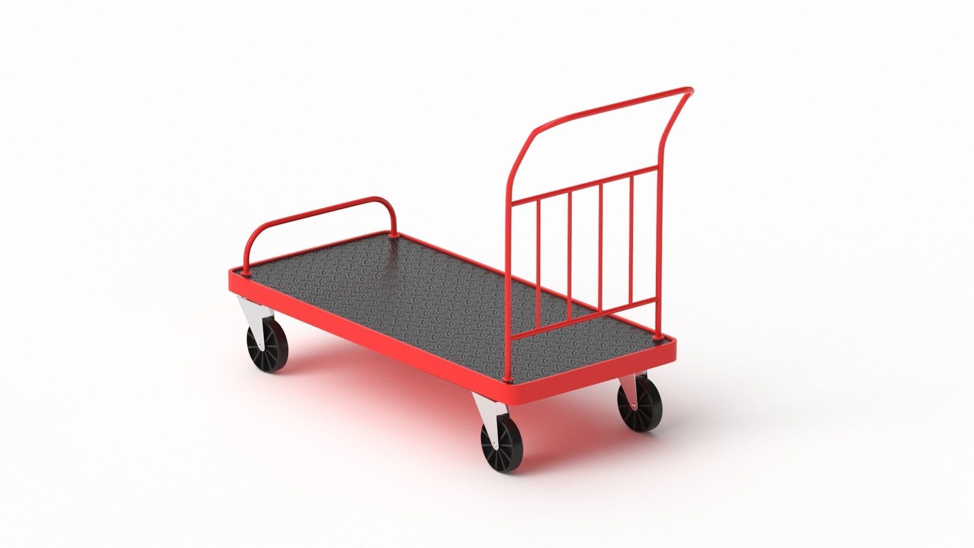 Roller Handcart 3D model_3