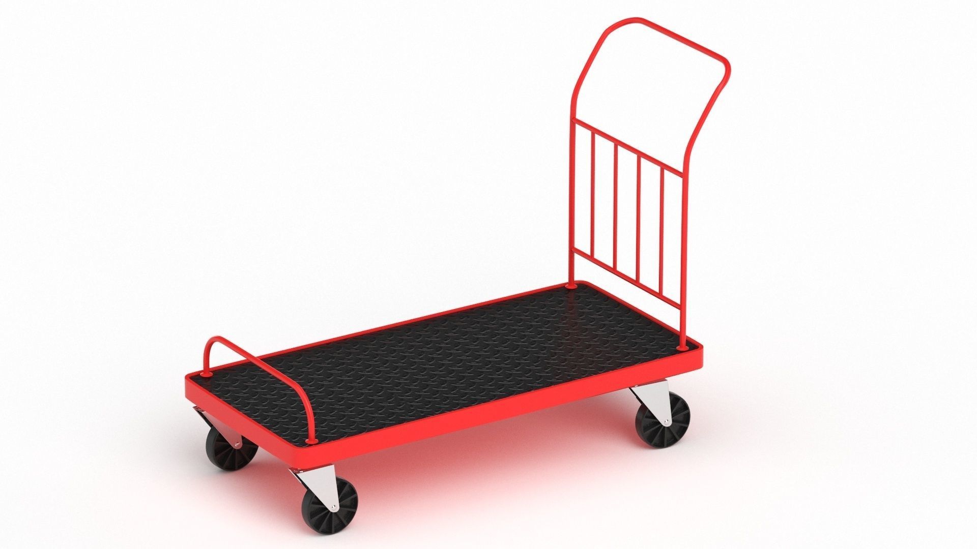 Roller Handcart 3D model_1