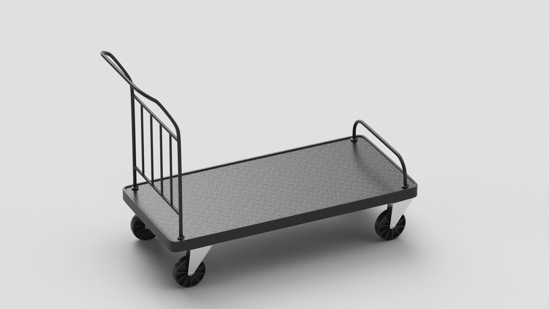 Roller Handcart 3D model_2