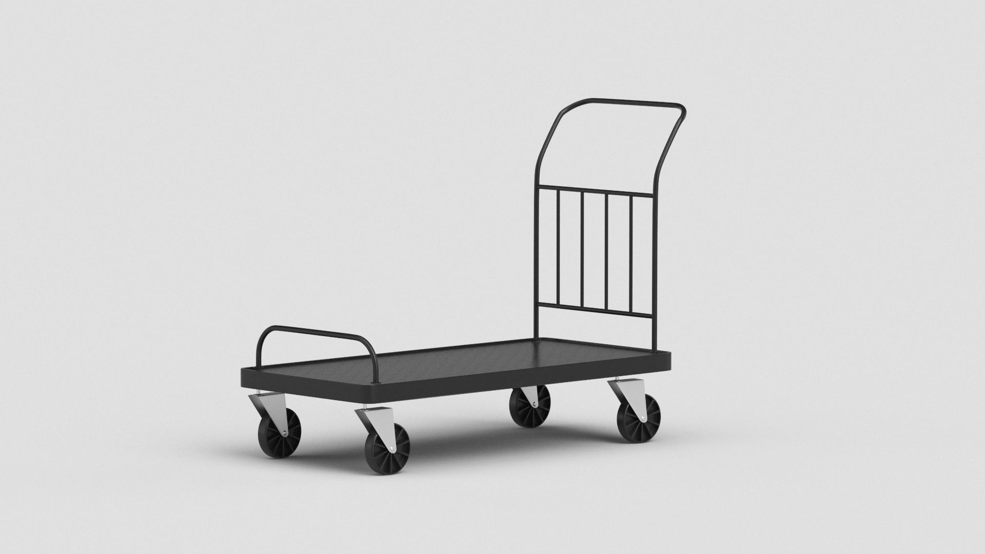 Roller Handcart 3D model_4