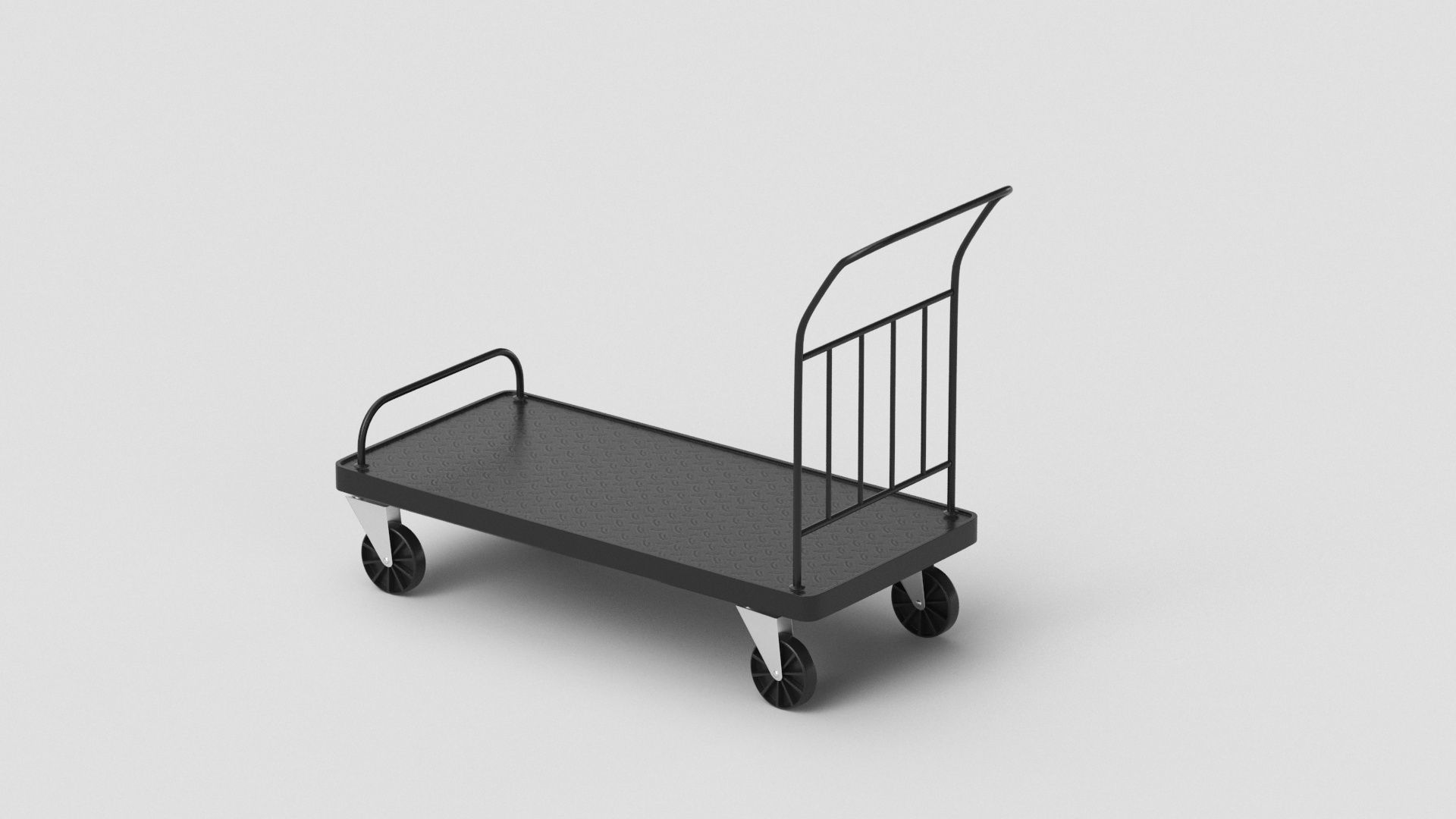 Roller Handcart 3D model_5