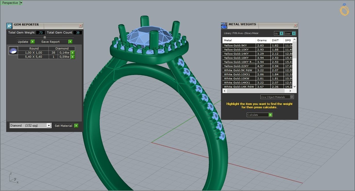 ring code  483 3D print model_2