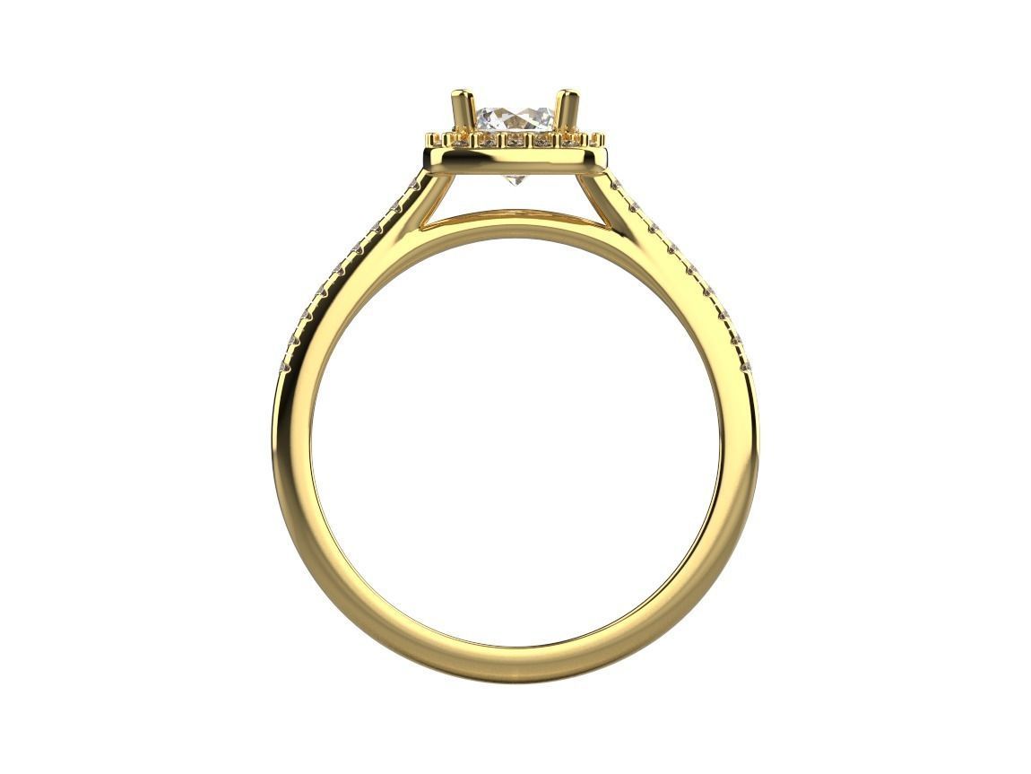 ring code  483 3D print model_8