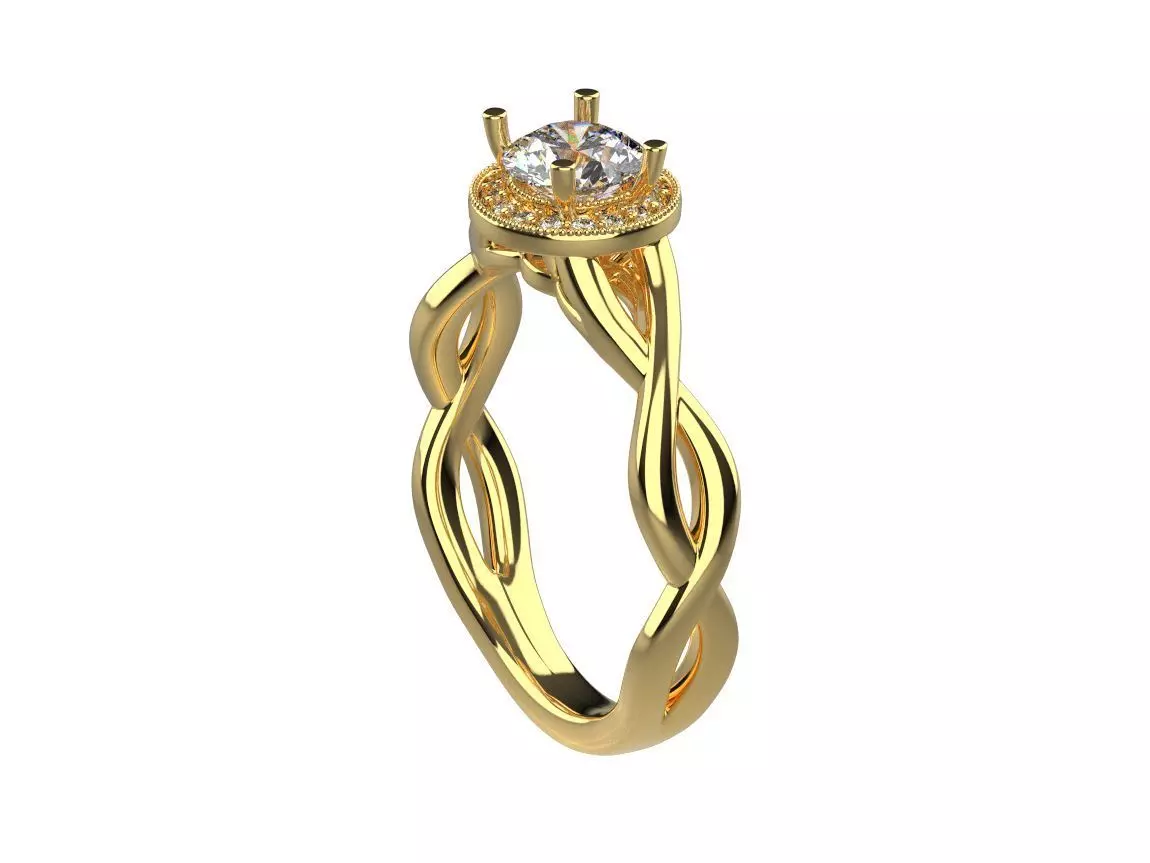 ring code 494 3D print model