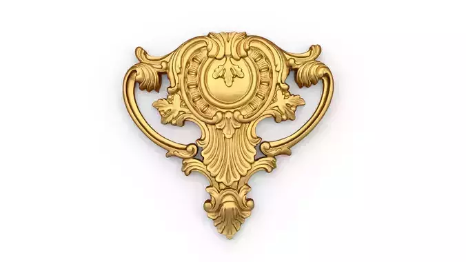 Classic carved decor ornament 471