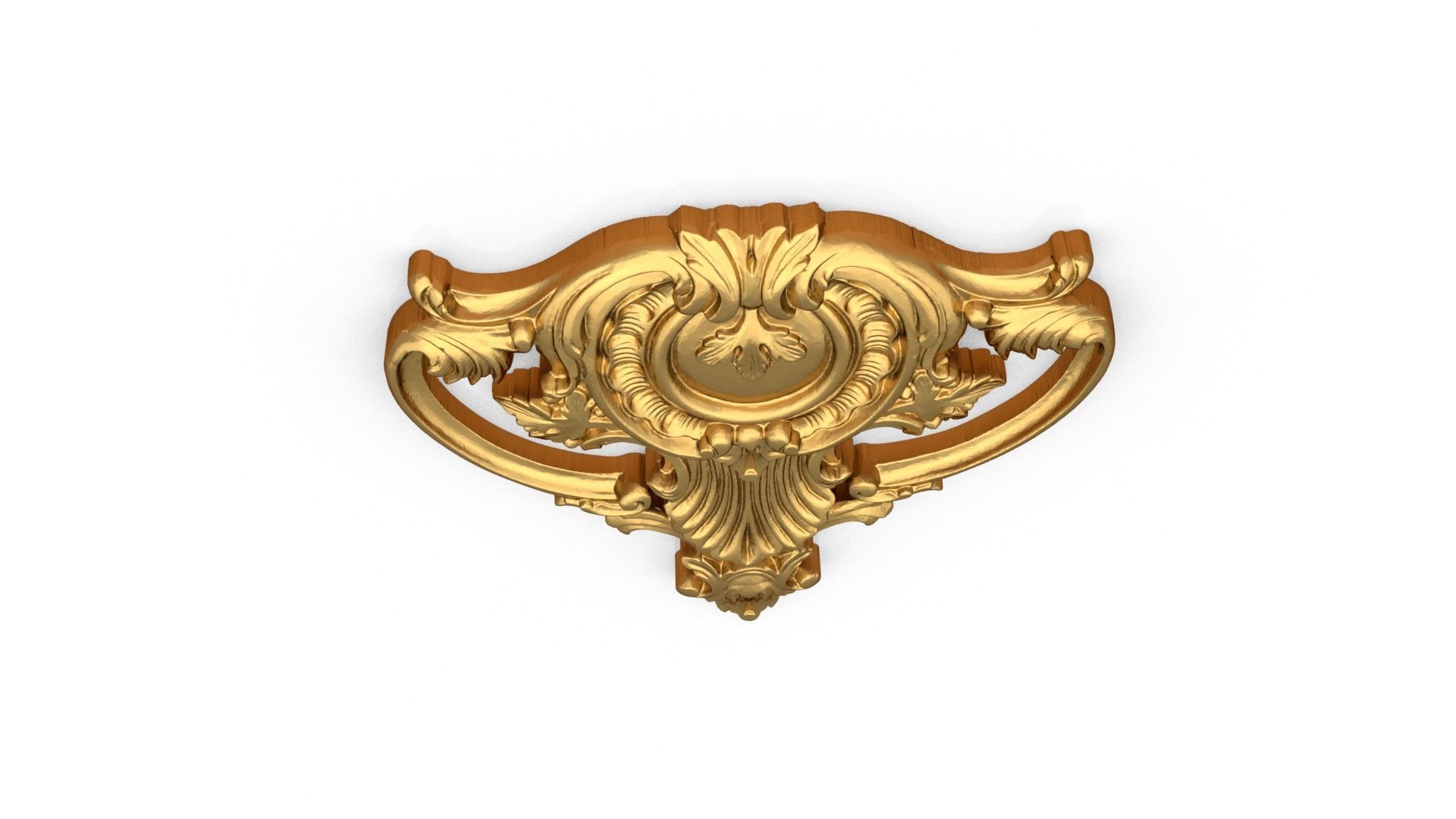 Classic carved decor ornament 471 3D print model_4
