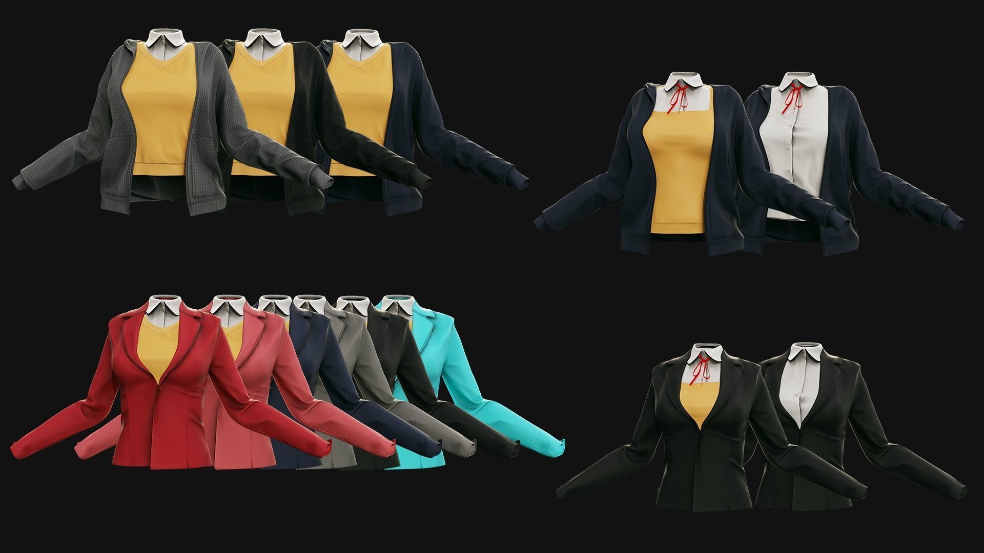 GAME-READY 3D Character - Eika Low-poly 3D model_20