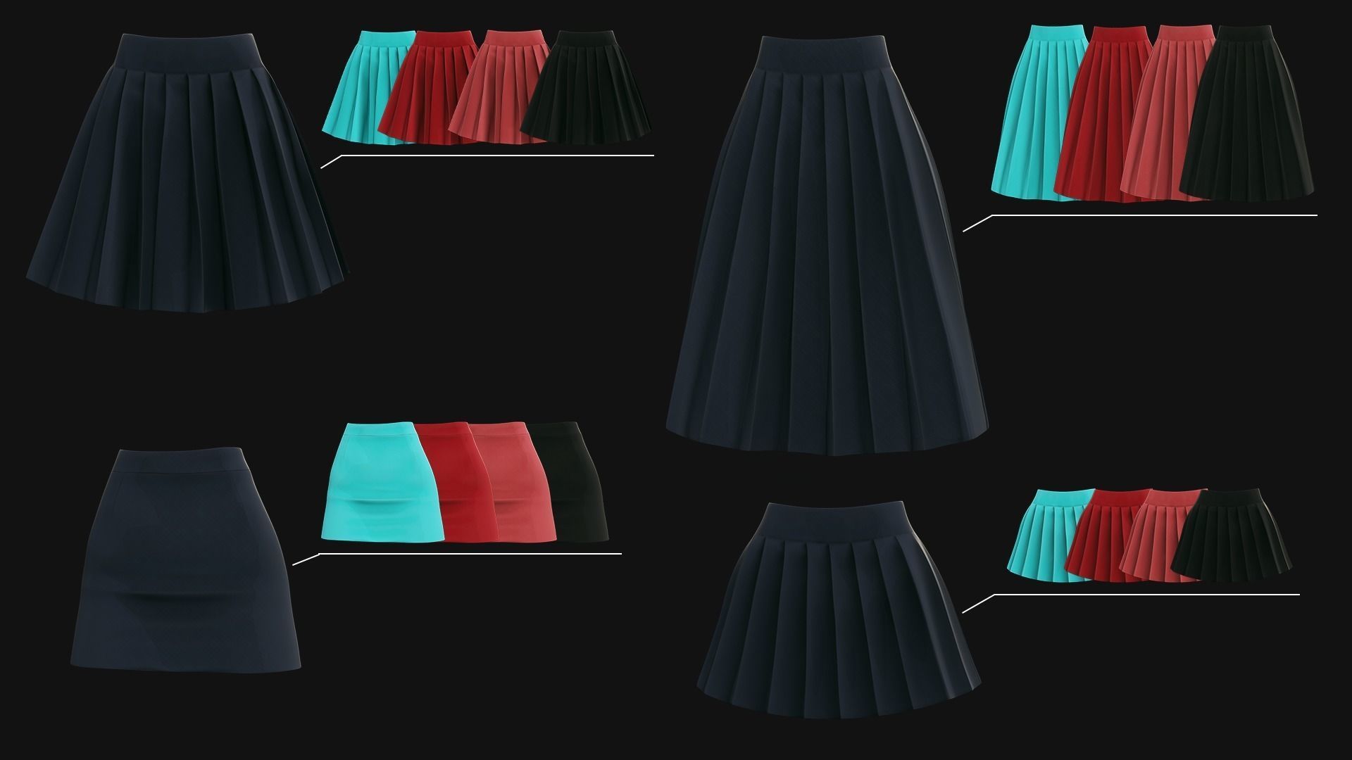 GAME-READY 3D Character - Eika Low-poly 3D model_22