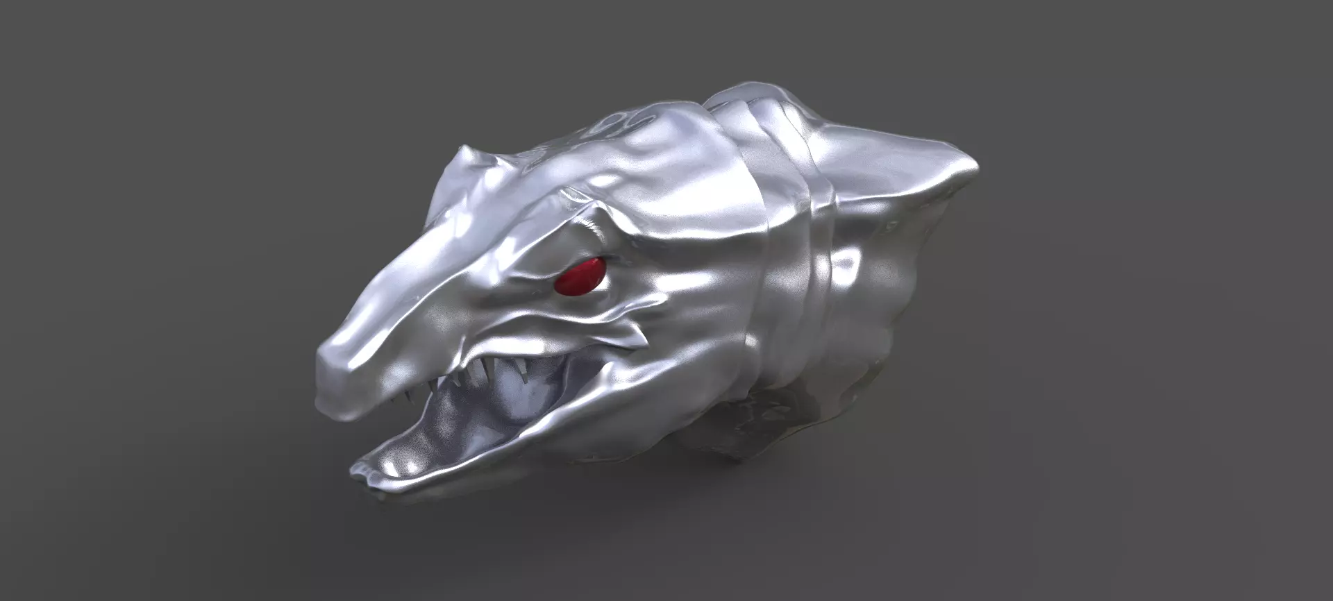Heman Eternia Dragon head 1  3D model_0