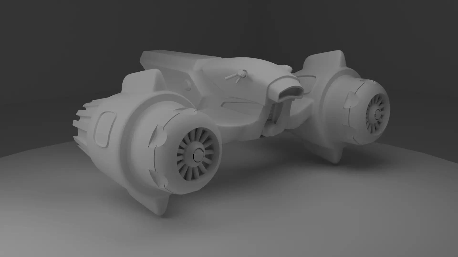 moto futurista Free 3D model