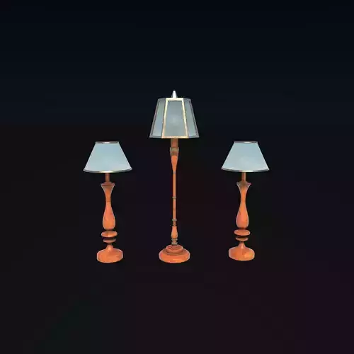 Old Lamp 3D model
