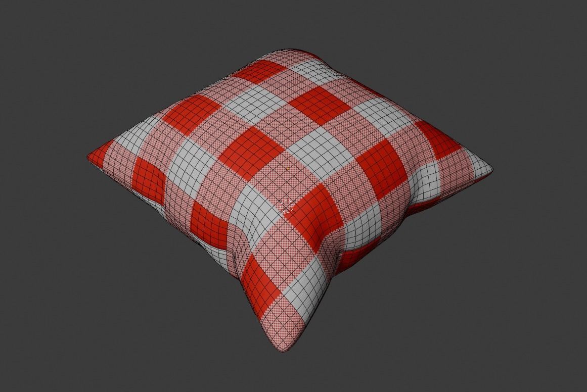 pillow 3D model_1