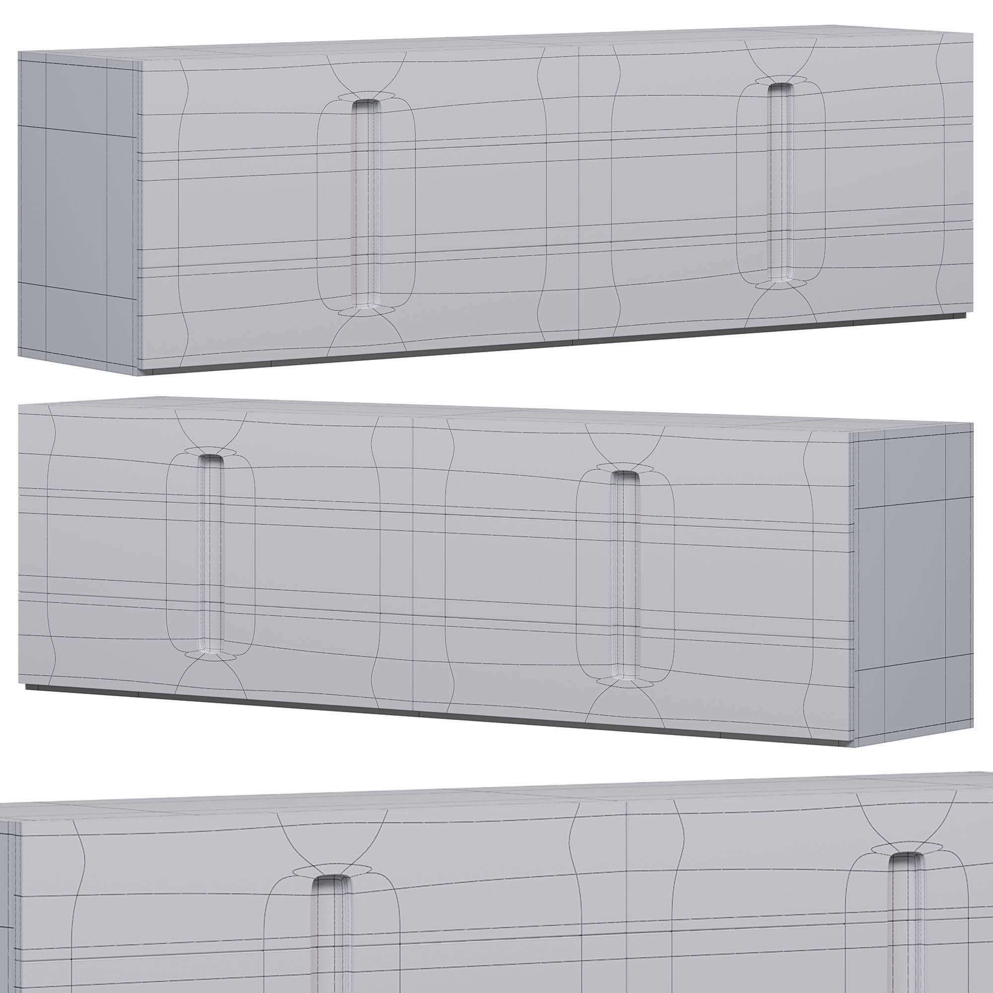 Cicerone Sideboard by Meroniecolzani 3D model_2